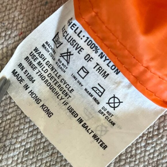 Vintage Patagonia Waterproof Nylon Anoraks Packable Windbreaker Sz Med - Picture 7 of 10